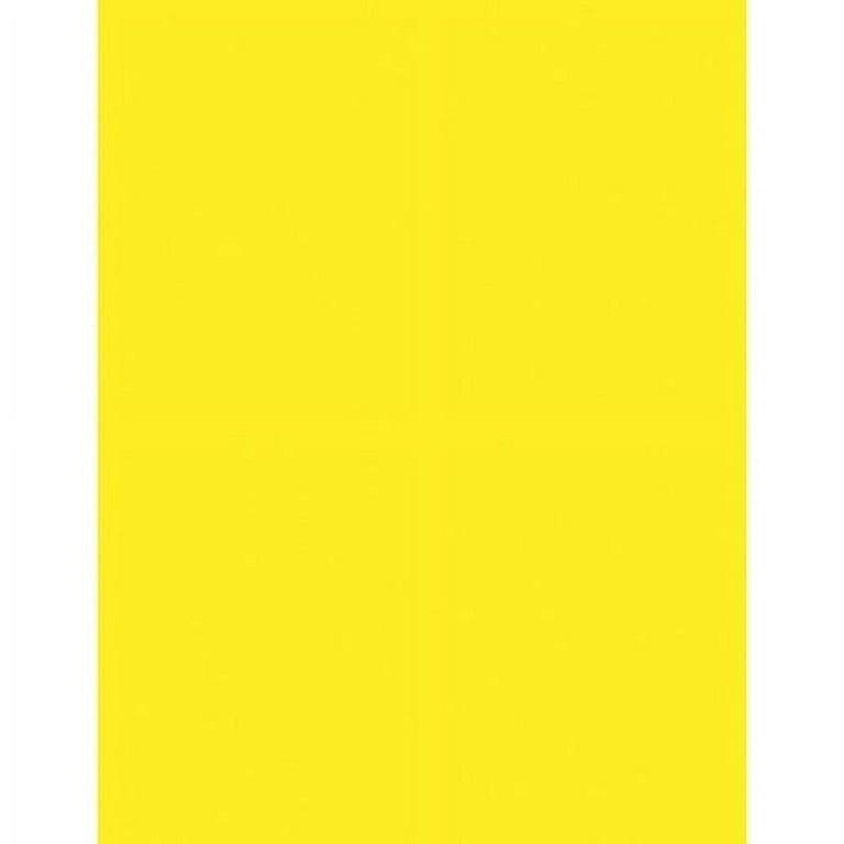 Pacon Neon Multipurpose Paper - Yellow - Letter - 8.50 Pacon Neon Multipurpose Paper - Yellow - Letter - 8.50