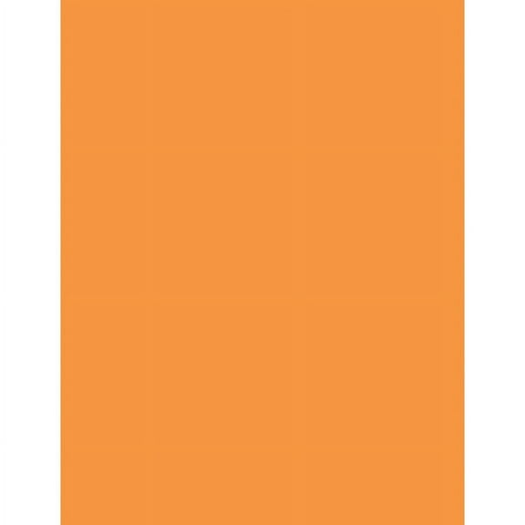 Pacon Laser Bond Paper - Neon Orange - Recycled - 10% Recycled Content - Letter - 8.50" x 11" - 24 lb Basis Weight - 100 Sheets/Pack - Bond Paper - Neon Orange | Bundle of 5 Packs