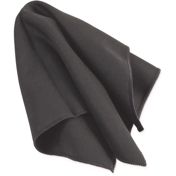 Pacon Microfiber Dry Erase Cloth - 12" Width x 14" Length - Used as Chalk Remover - Machine Washable, Reusable - Black - MicroFiber - 6 / Each | Bundle of 2 Each