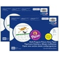 thumbnail image 1 of Pacon Multi-Program Picture Story Paper, 5/8" Ruled, White, 12" x 9", 500 Sheets Per Pack, 2 Packs, 1 of 3