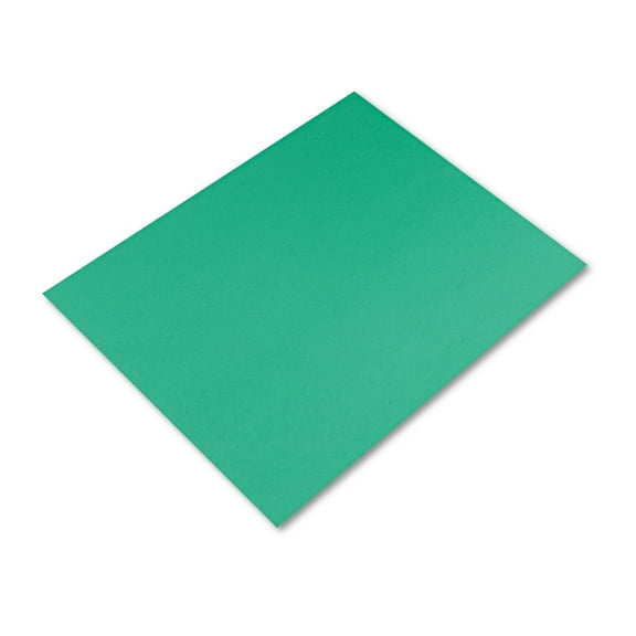 Pacon P5466-1 22 in. x 28 in. Peacock Four-Ply Railroad Board - Holiday Green (25/Carton)