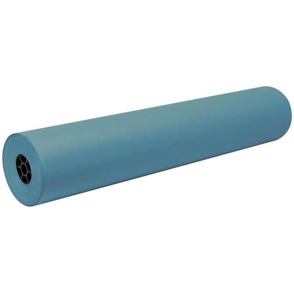 Pacon PAC101205 36 x 1000 mm Decorol Flame Retardant Paper Roll, Sky Blue