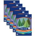 thumbnail image 1 of Tru-Ray Construction Paper, Heavyweight, Cool Assorted, 9" x 12", 50 Sheets Per Pack, 5 Packs, 1 of 7