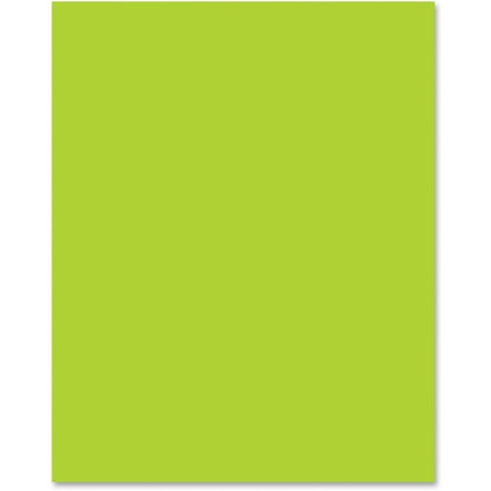 Pacon, PAC54111, Neon Poster Board, 25 / Carton, Hot Lime