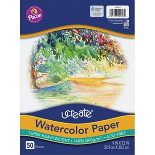 UCreate Watercolor Paper - 140 lb Basis Weight - 9 UCreate Watercolor Paper - 140 lb Basis Weight - 9