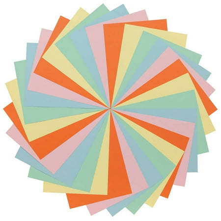 Pacon Pastel Tagboard, 5 Assorted Colors, 24" x 36", 100 Sheets