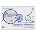 thumbnail image 1 of Pacon Picture Story Chart Tablet, 1.5" x 3/4" x 1/2" Ruled, 24" x 16", 1 of 2