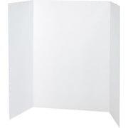 Pacon Presentation Boards - 36" Height x 48" Width - White Surface - 4 / Carton | Bundle of 2 Cartons