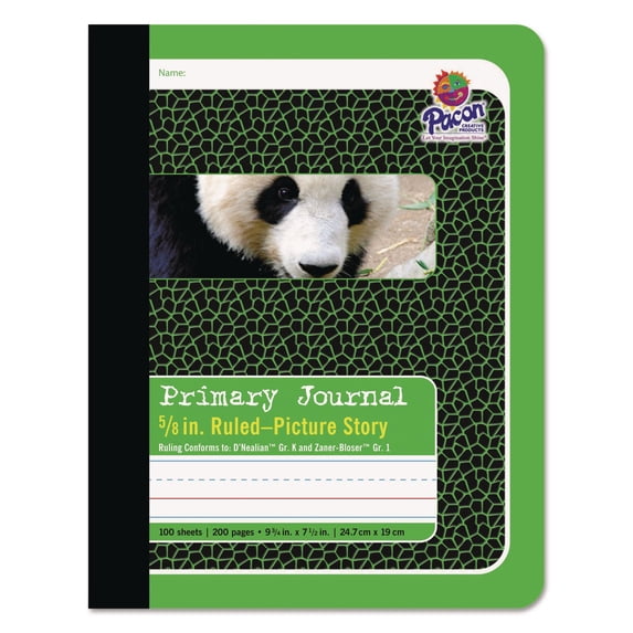 Pacon Primary Composition Book, D'Nealian Grade K / Zaner-Bloser Grade