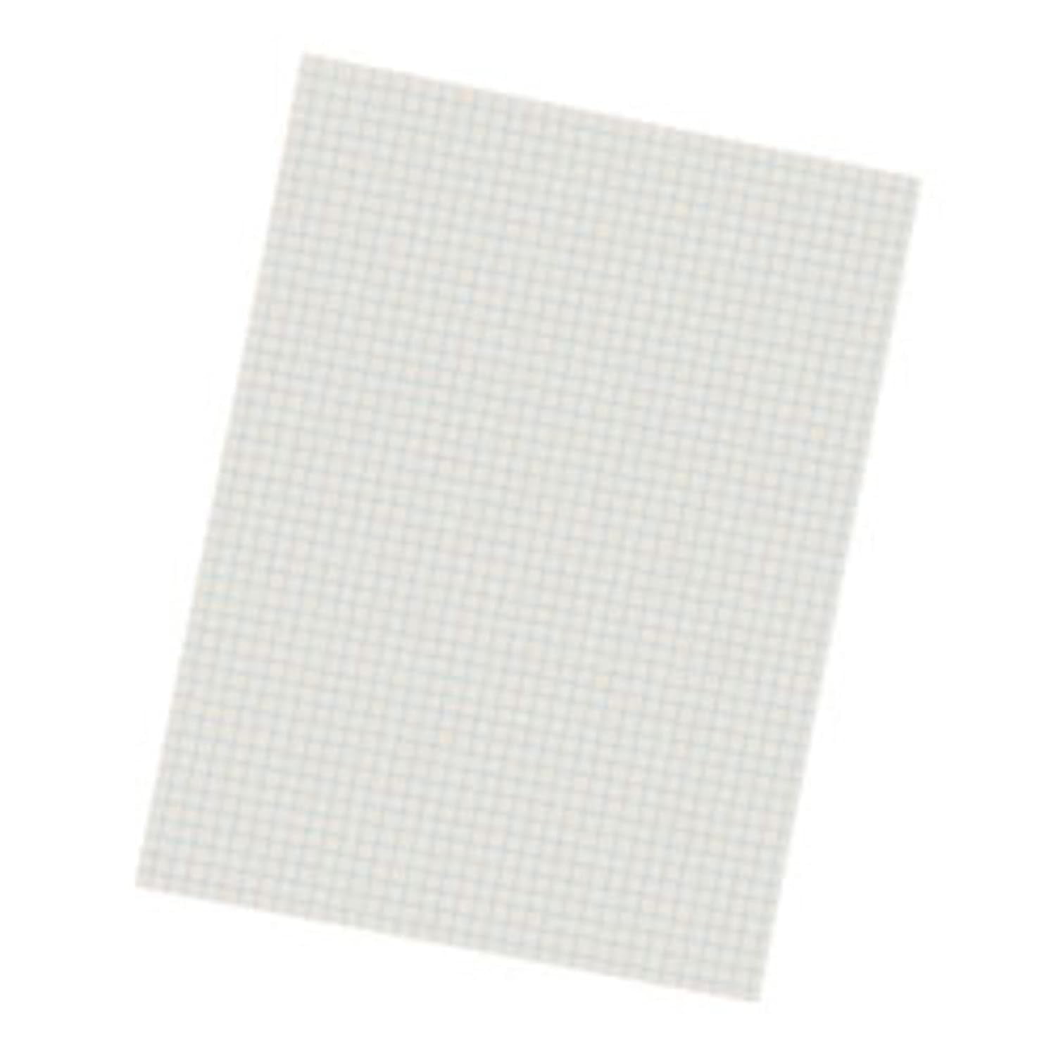 Pacon® QuadrilleRuled Heavyweight Drawing Paper, 1/4" Squares, White