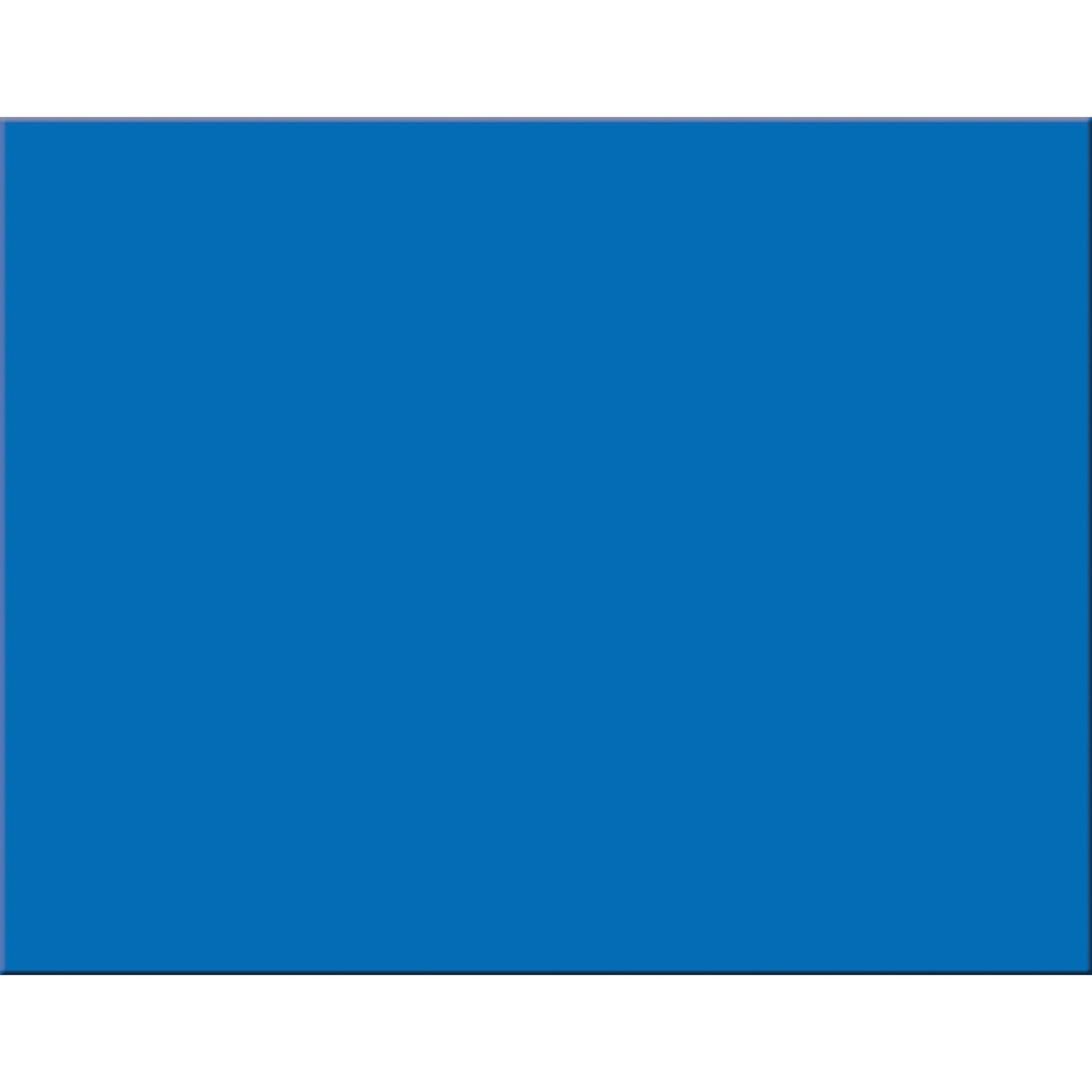 Pacon® Railroad Board, 4Ply, 22" x 28", Dark Blue, Pack of 25, Paper Poster Boards