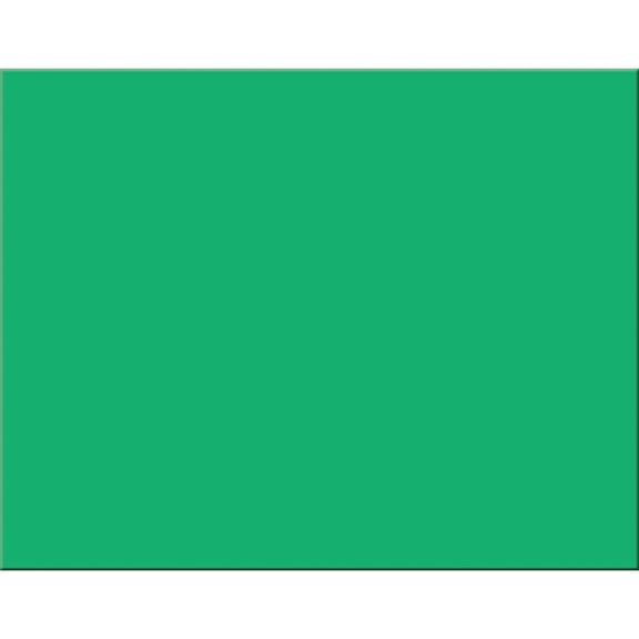 Pacon Railroad Board, 4-Ply, 22" x 28", Holiday Green, Pack of 25