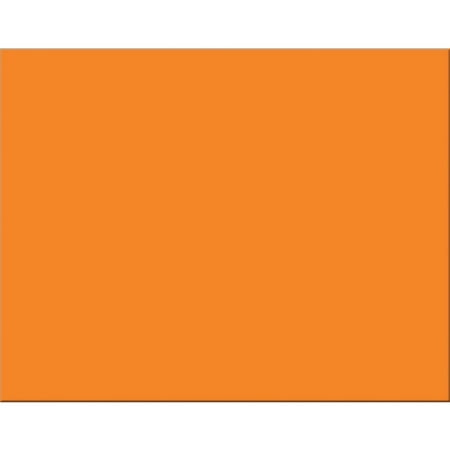Pacon® Railroad Board, 4-Ply, 22" x 28", Orange, Pack of 25