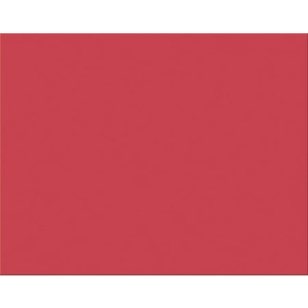 PaconÂ® Railroad Board, 4-Ply, 22" x 28", Red, Pack of 25