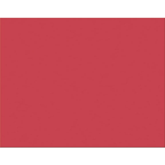 Pacon Railroad Board, 4-Ply, 22" x 28", Red, Pack of 25