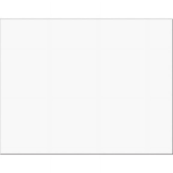 Pacon Railroad Board - Art, Mat, Mounting, Block Printing, Painting, Stenciling, Poster - 22"Height x 28"Width - 50 / Carton - White | Bundle of 2 Cartons