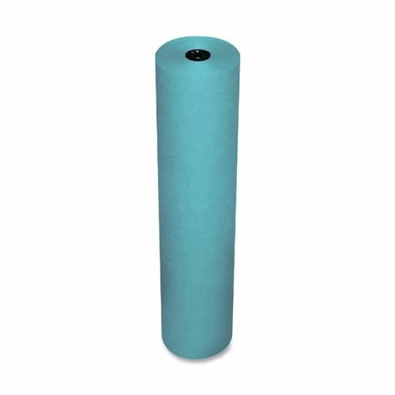 Pacon® Rainbow® Colored Kraft Paper Roll, 36" x 1000', Aqua