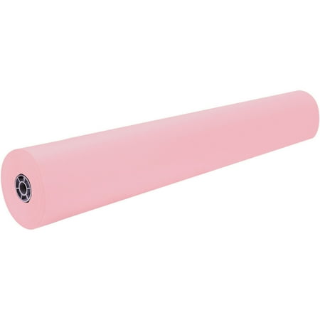 Rainbow Colored Kraft Duo-Finish Paper, Pink, 36" x 1000' Roll