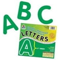 thumbnail image 1 of Pacon Reusable Self-Adhesive Vinyl Letters & Numbers Puffy Font 4" Green, 1 of 2