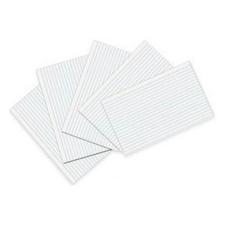 Pacon Ruled Index Cards - Front Ruling Surface - Ruled - 0.25 Pacon Ruled Index Cards - Front Ruling Surface - Ruled - 0.25