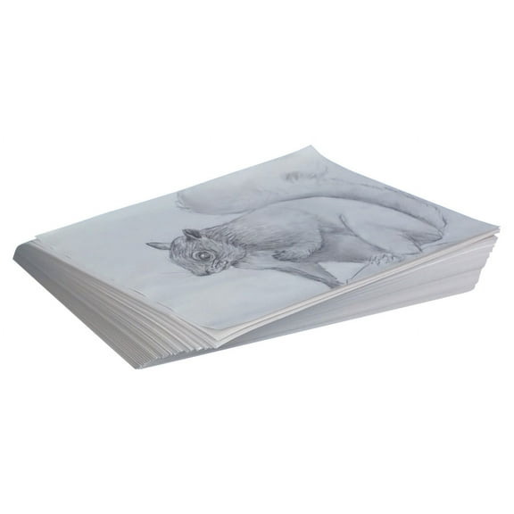Pacon 085250 School Smart Sax Plain Newsprint Newspaper, 30 lbs, 8.5 x 11 in., White - Pack of 500