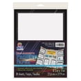 thumbnail image 1 of Pacon Self-Adhesive Project Paper 8-1/2 x 11 White with Black Border 8/Pack 2004, 1 of 2