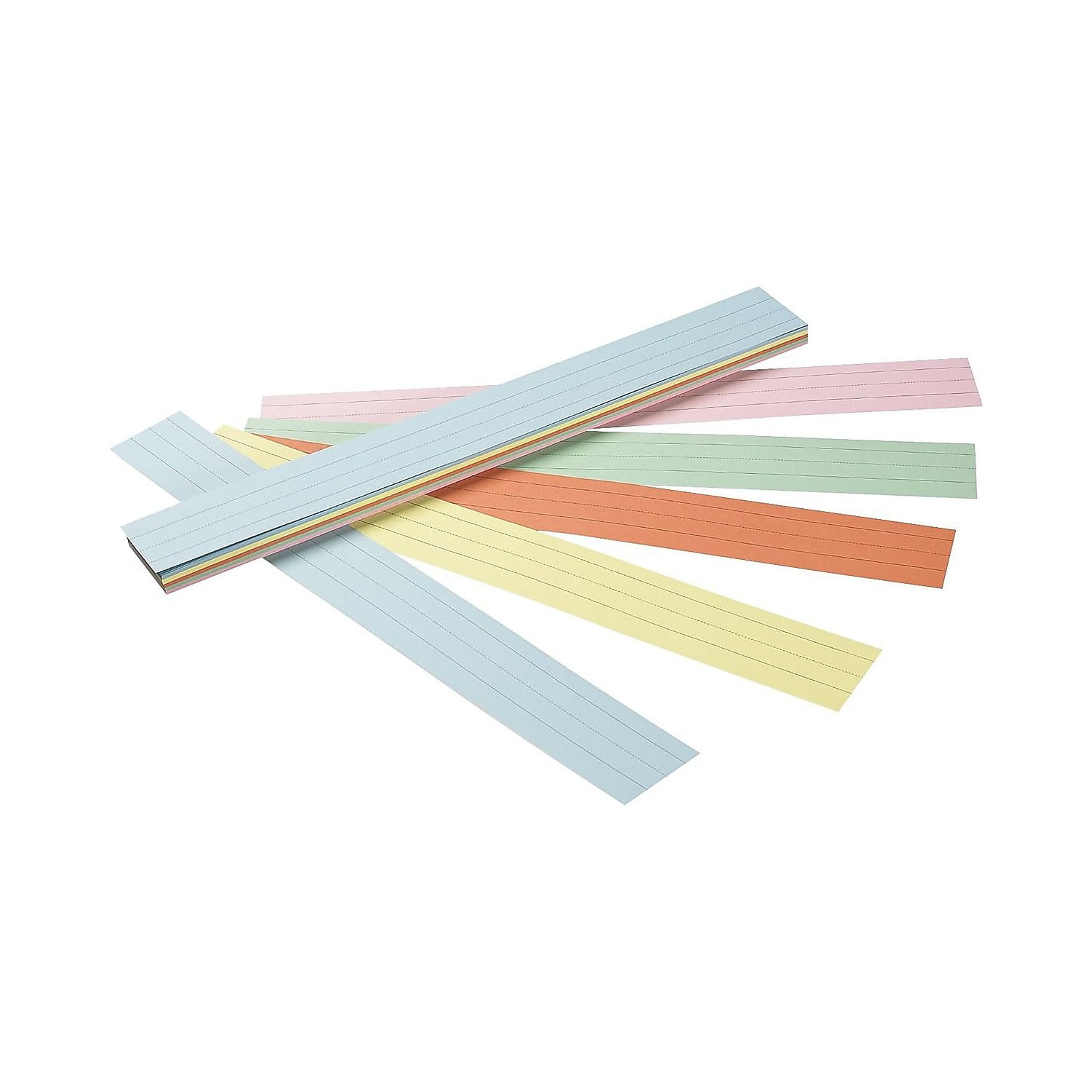 Assorted Color Tagboard Sentence Strips for Elementary Students