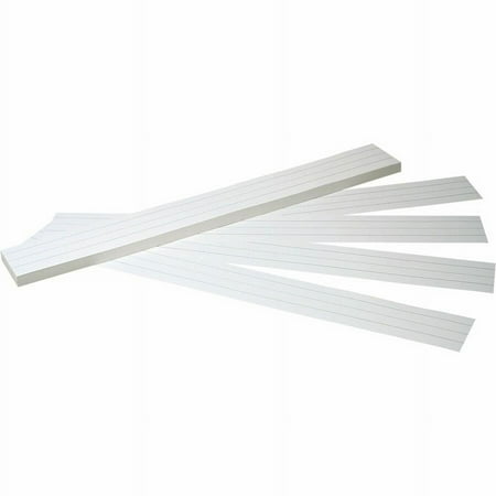 Pacon Sentence Strips, White, 1.5" Ruled, 3" x 24", 100 Strips price history and forecast - Pacon 5166