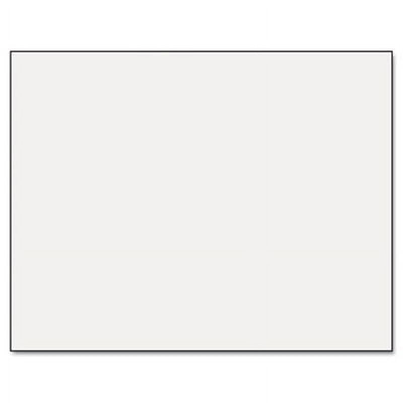Six-Ply Railroad Board, 22 x 28, White, 25/Carton Six-Ply Railroad Board, 22 x 28, White, 25/Carton