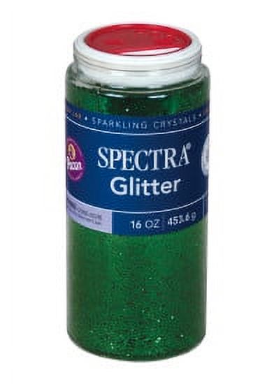 Pacon® Spectra® Glitter Sparkling Crystals, 1 lb., Green - image 1 of 3
