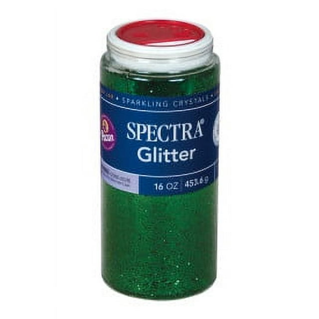 Pacon® Spectra® Glitter Sparkling Crystals, 1 lb., Green