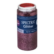 Pacon Spectra Glitter Sparkling Crystals, 16 oz., Pink