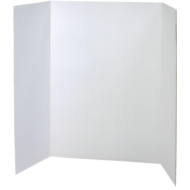 Pacon Spotlight Corrugated Presentation Display Boards, 48" x 36", White, 4/Carton