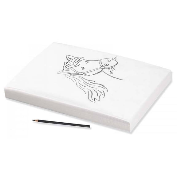 Pacon Tracing Paper, 9" x 12", Semi-Transparent, 500 Sheets