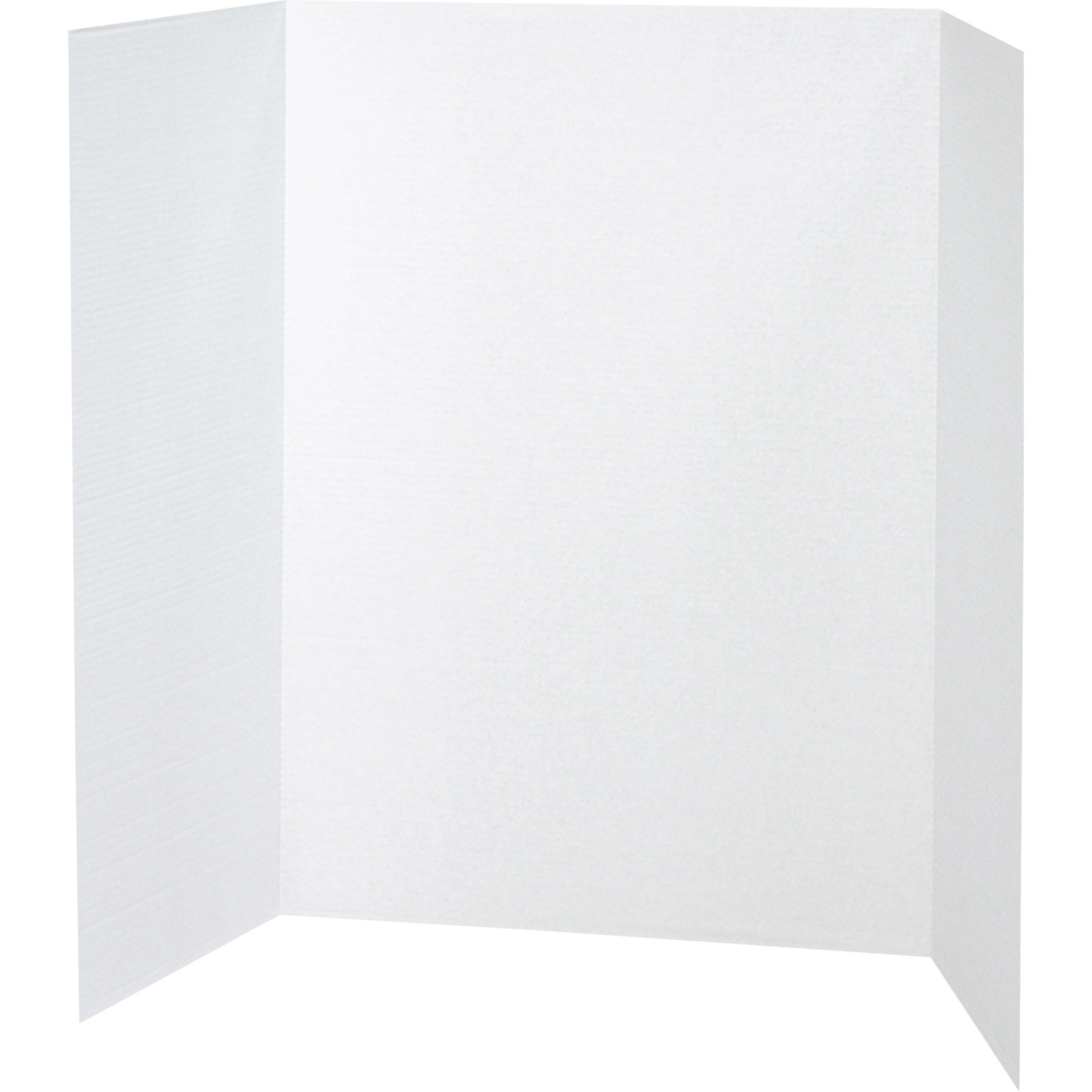  8 Pieces Tri Fold Poster Board,Lightweight Fold