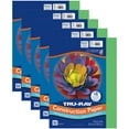 thumbnail image 1 of Tru-Ray Construction Paper, Heavyweight, Festive Green, 9" x 12", 50 Sheets Per Pack, 5 Packs, 1 of 5