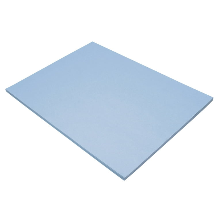 Colorations® Sky Blue 12 x 18 Heavyweight Construction Paper- 50