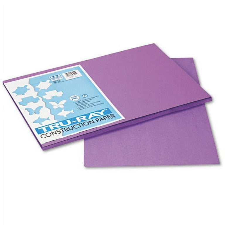 Tru-Ray Construction Paper, 76 lb Text Weight, 12 x 18, Gray, 50/Pack Tru-Ray Construction Paper, 76 lb Text Weight, 12 x 18, Gray, 50/Pack