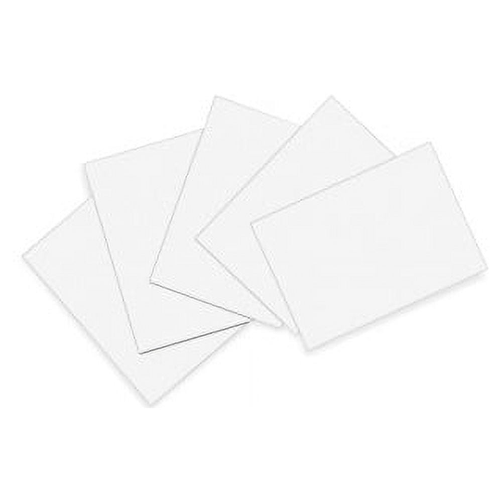 Pacon Unruled Index Cards Plain Unruled 4" x 6" White Paper
