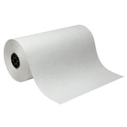 Pacon  White Kraft Paper, White, Lightweight, 1 Roll, 18" x 1000
