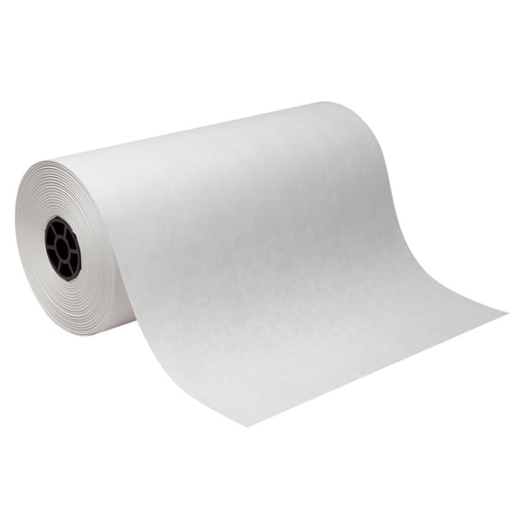 Pacon® White Kraft Paper, White, Lightweight, 1 Roll, 18" x 1000'