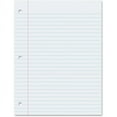 thumbnail image 1 of Pacon Wide Ruled Filler Paper - 200 Sheets - Wide Ruled - 0.38" Ruled Red Margin - 3 Hole(s) - 8" x 10 1/2" - White Paper - Smooth, Punched - 200 / Pa | Bundle of 2 Packs, 1 of 1