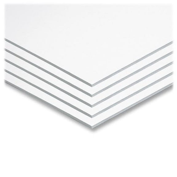 Pacon abCZWR Foam Board, 22 inches X 28 inches, White (5557), Set of 5 (Pack of 2)