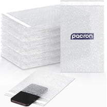 Pacron 1000 Pcs Clear Bubble Bags, 9x12 Self-Sealing Bubble Mailers, Protective Pouches for Shipping, Packing, Storage, Moving