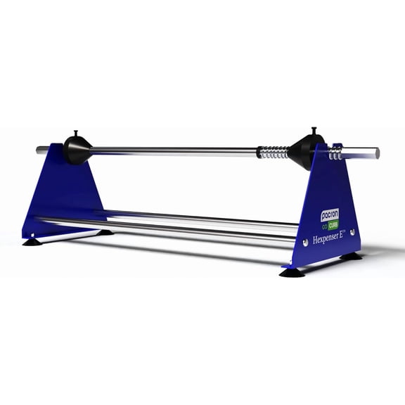 Pacron Paper Roll Dispenser – Universal Honeycomb & Packing Label Dispenser – Lightweight & Durable Kraft Wrapping Paper Holder – Stable & Compact Stand Packaging (23” x 11” x 7”)