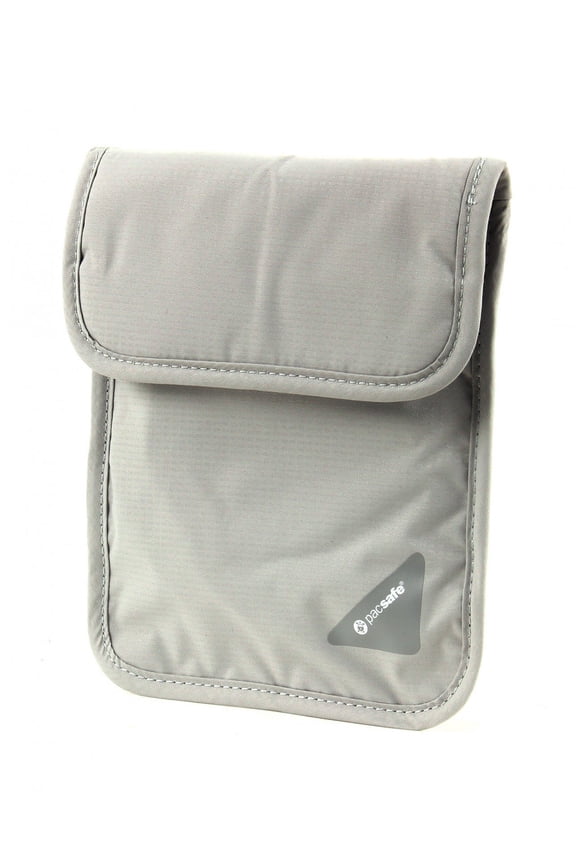Coversafe X75 Anti-Theft RFID Blocking Neck Pouch, Neutral Grey A101