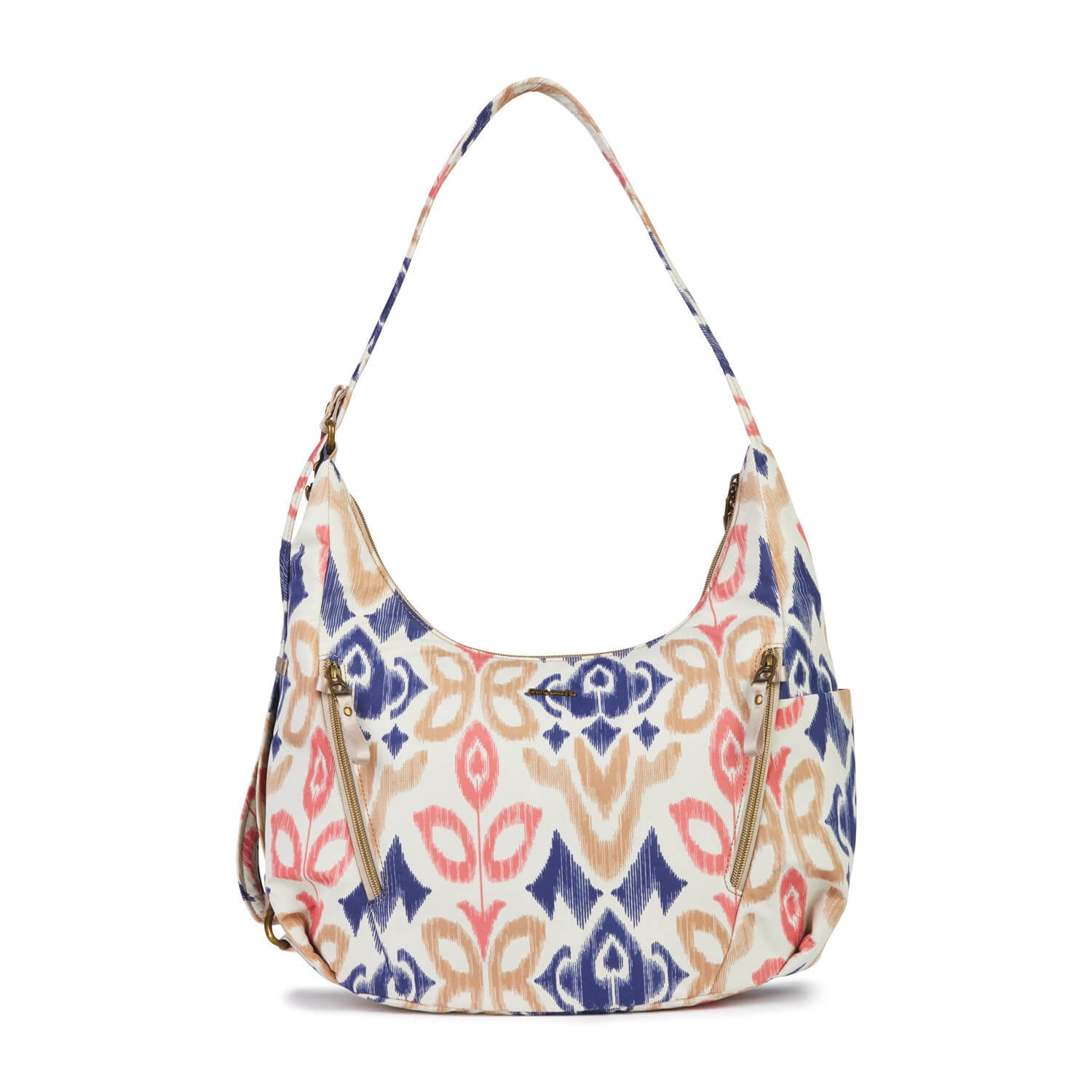 Pacsafe Stylesafe Anti Theft Convertible Crossbody Bag Ikat Coral