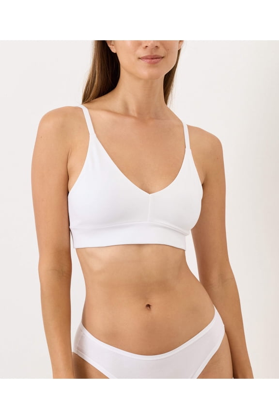 Organic Cotton Women's Classic T-Shirt Bralette Underwear