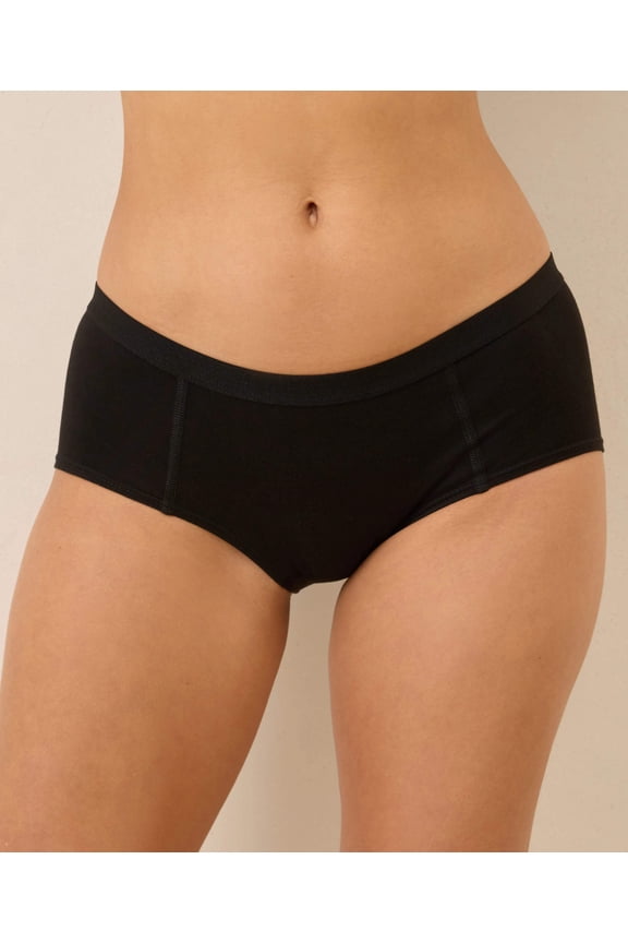 Organic Cotton Women's Everyday Boy Short Underwear, 4 Pack