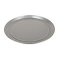 thumbnail image 1 of Pactiv 16" Caterware Deluxe Aluminum Round Flat Embossed Tray Silver | 50/Case, 1 of 1